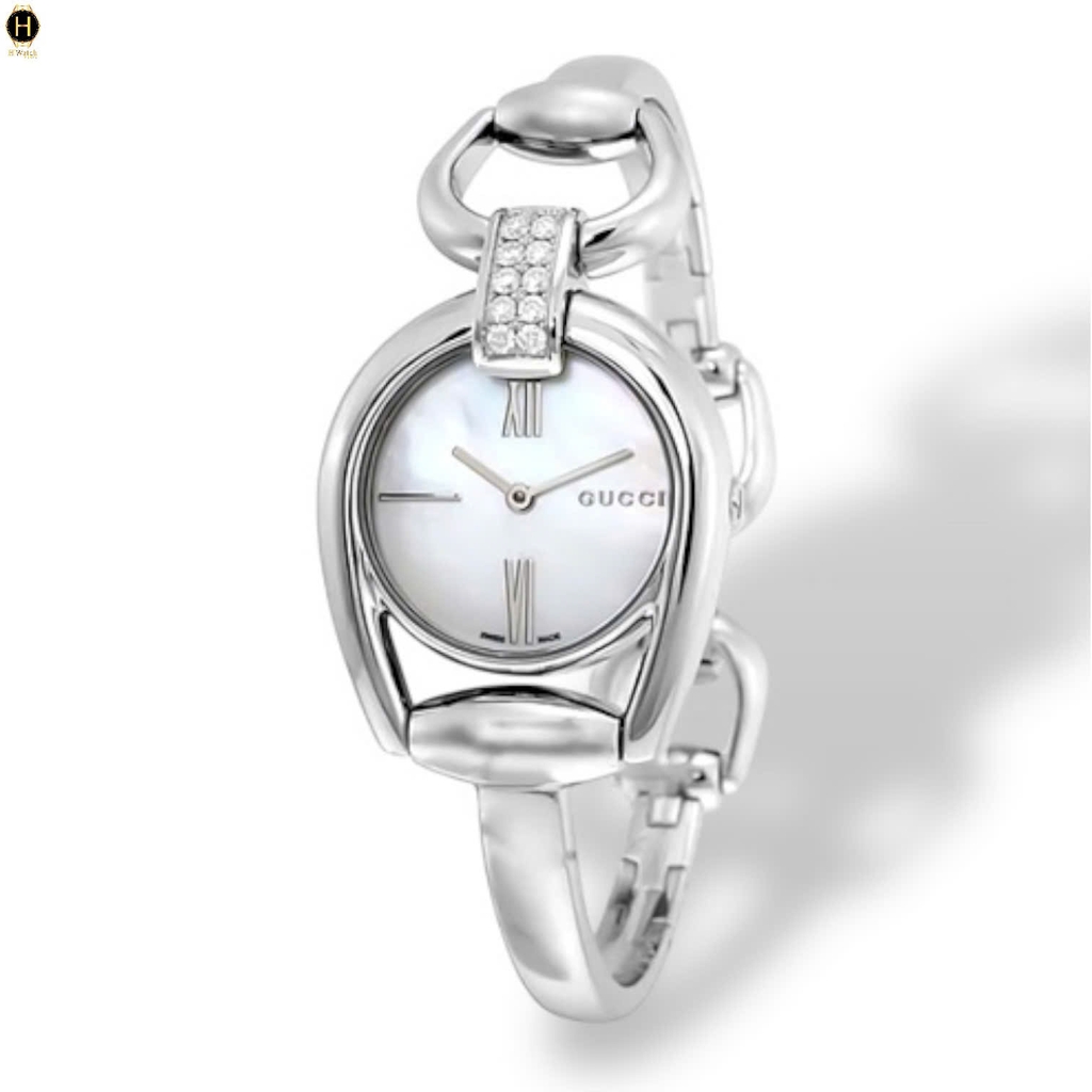 Đồng Hồ Nữ Gucci Quartz Horsebit Collection Diamond YA139504