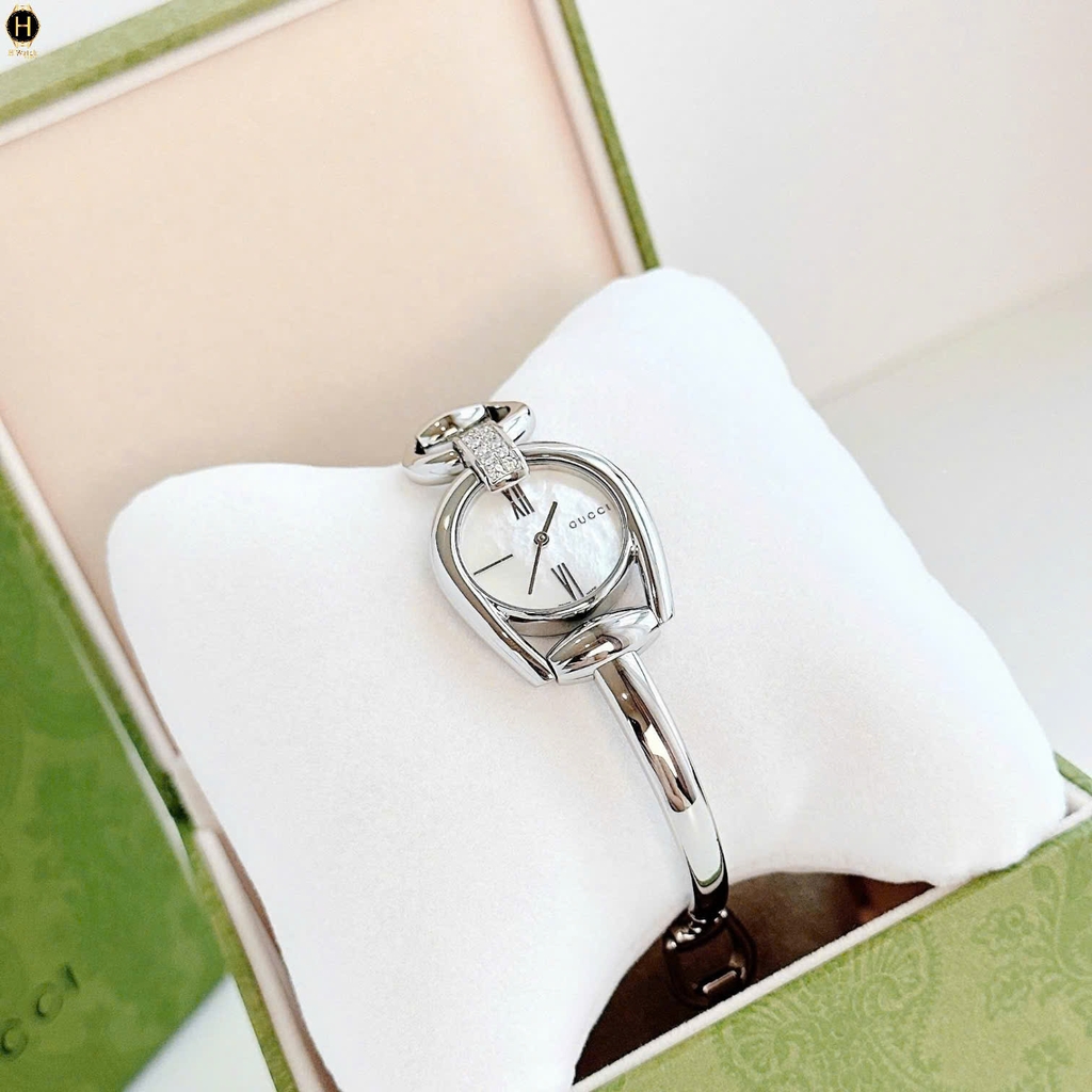 Đồng Hồ Nữ Gucci Quartz Horsebit Collection Diamond YA139504
