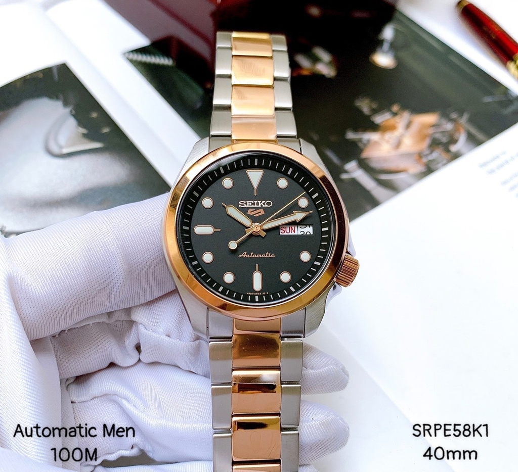 Đồng Hồ Nam Seiko 5 Automatic SRPE58K1