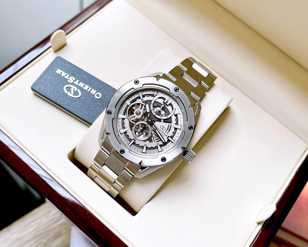 Đồng Hồ Nam Orient Star Automatic Avant-Garde Skeleton RE-AV0A02S00B ( RK-AV0A02S )
