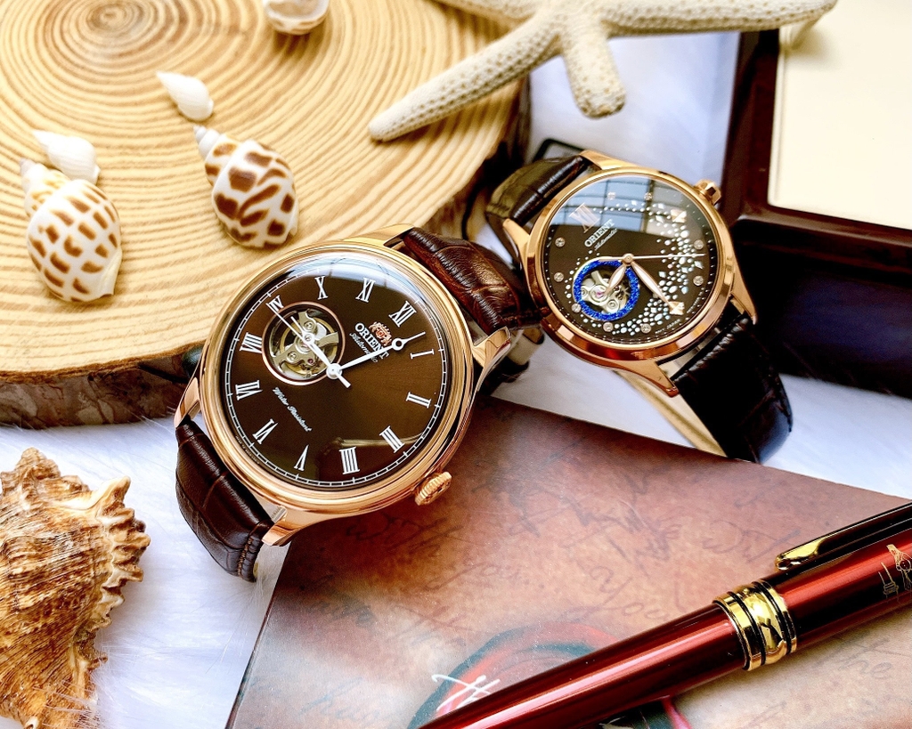 Đồng Hồ Cặp Orient Automatic SAG00001T0  ( FAG00001T0 ) ( TAG00001T0 ) &   RA-AG0017Y10B ( RA-AG0017Y )( RA-AG0017Y30B )  GIá 1 Chiếc  )