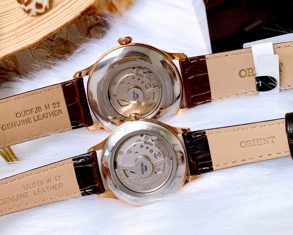 Đồng Hồ Cặp Orient Automatic SAG00001T0  ( FAG00001T0 ) ( TAG00001T0 ) &   RA-AG0017Y10B ( RA-AG0017Y )( RA-AG0017Y30B )  GIá 1 Chiếc  )