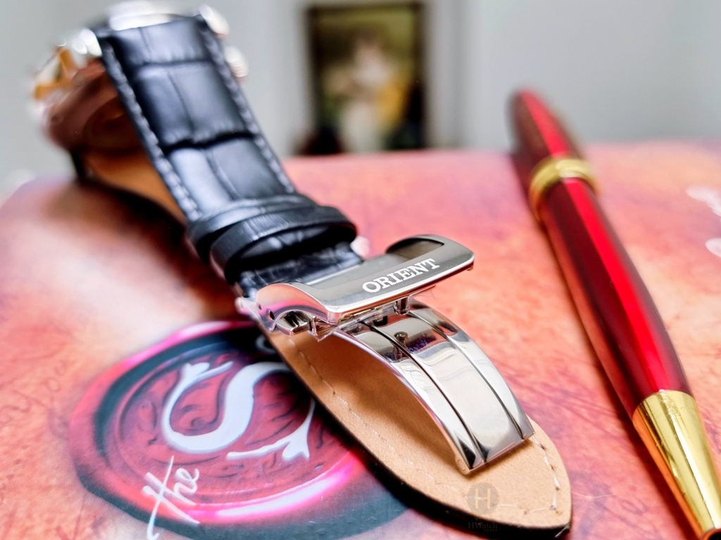 Đồng Hồ Orient Gen 3 White SAK00002S0-B Automatic Dây Da Nam