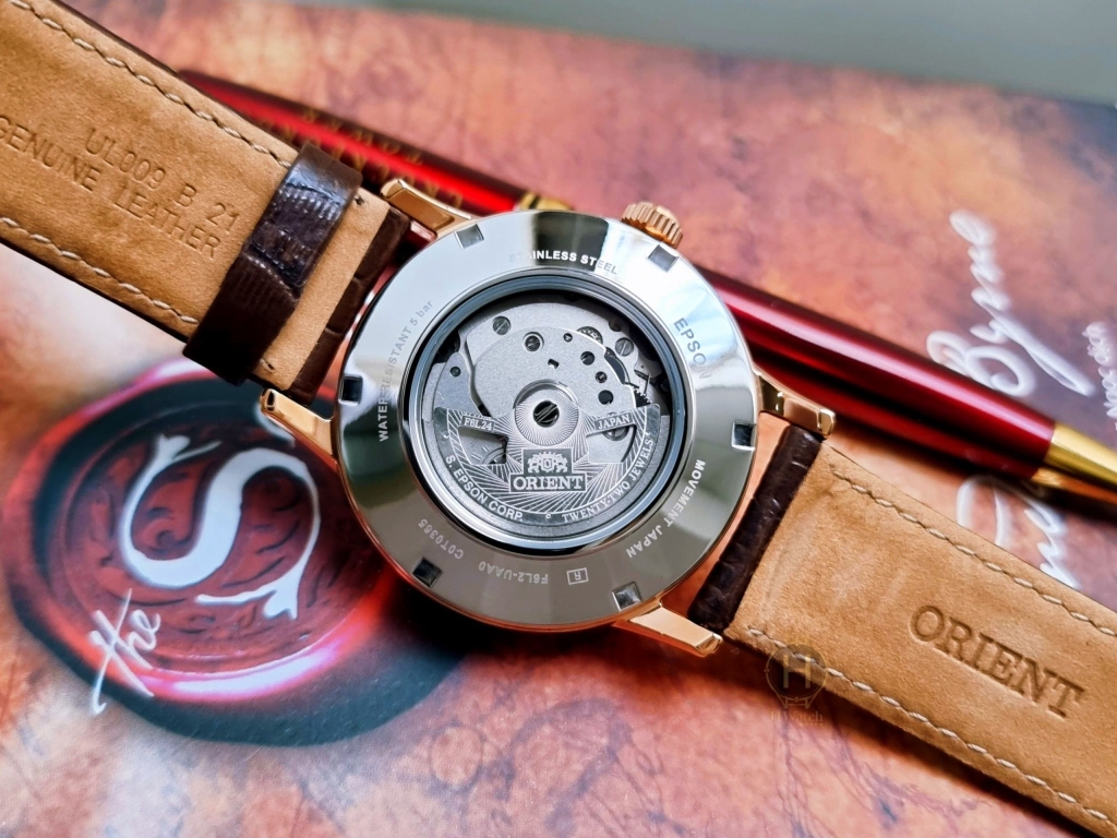 Đồng Hồ Nam Orient Automatic Sun And Moon 4  Open Heart Rose RA-AS0003S00B ( RA-AS0003S10B ) ( RN-AS0002J )