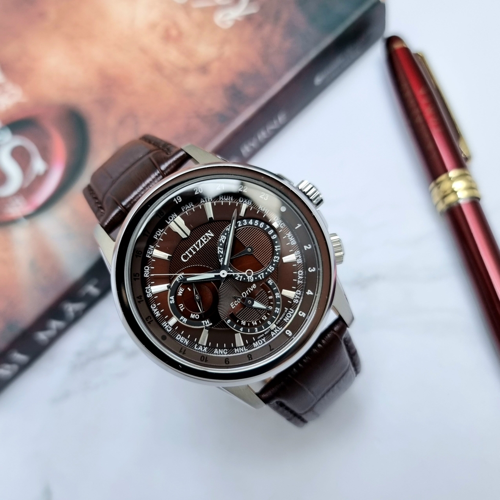 Đồng Hồ Nam Citizen Quartz Eco-Drive Calendrier BU2020-29X