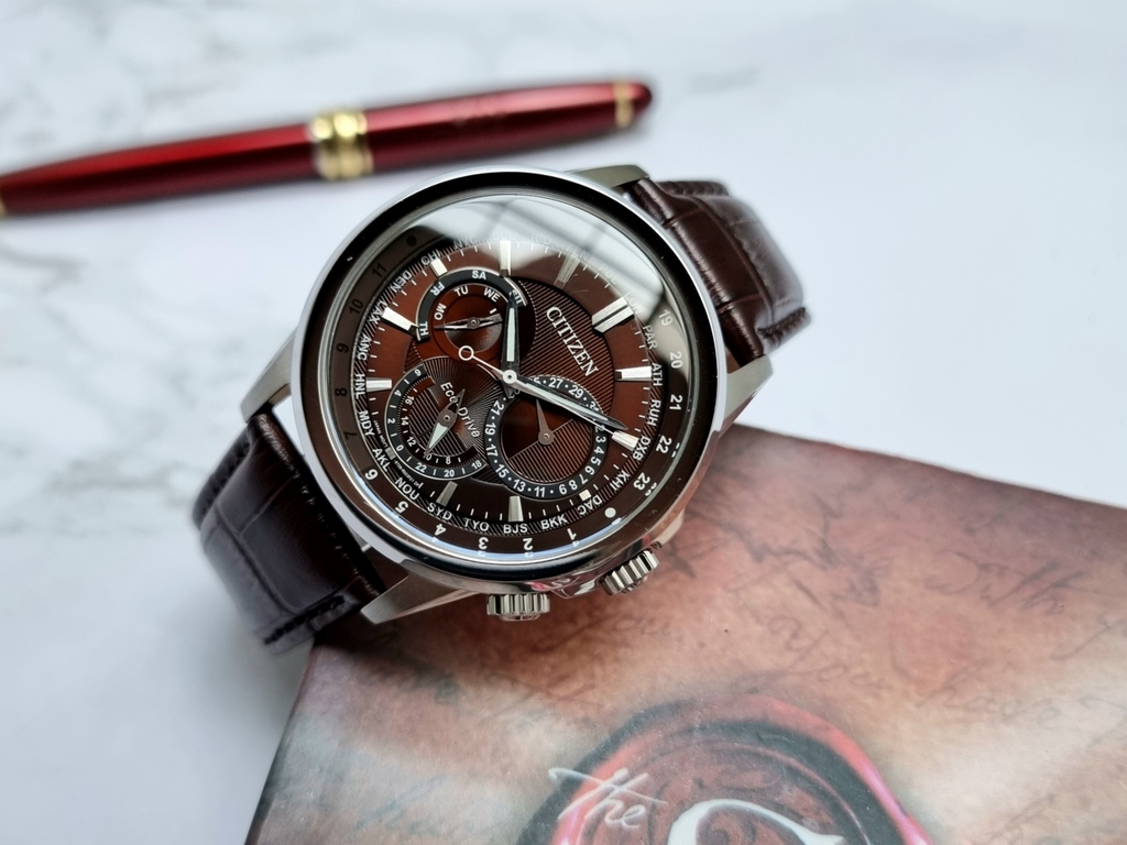 Đồng Hồ Nam Citizen Quartz Eco-Drive Calendrier BU2020-29X