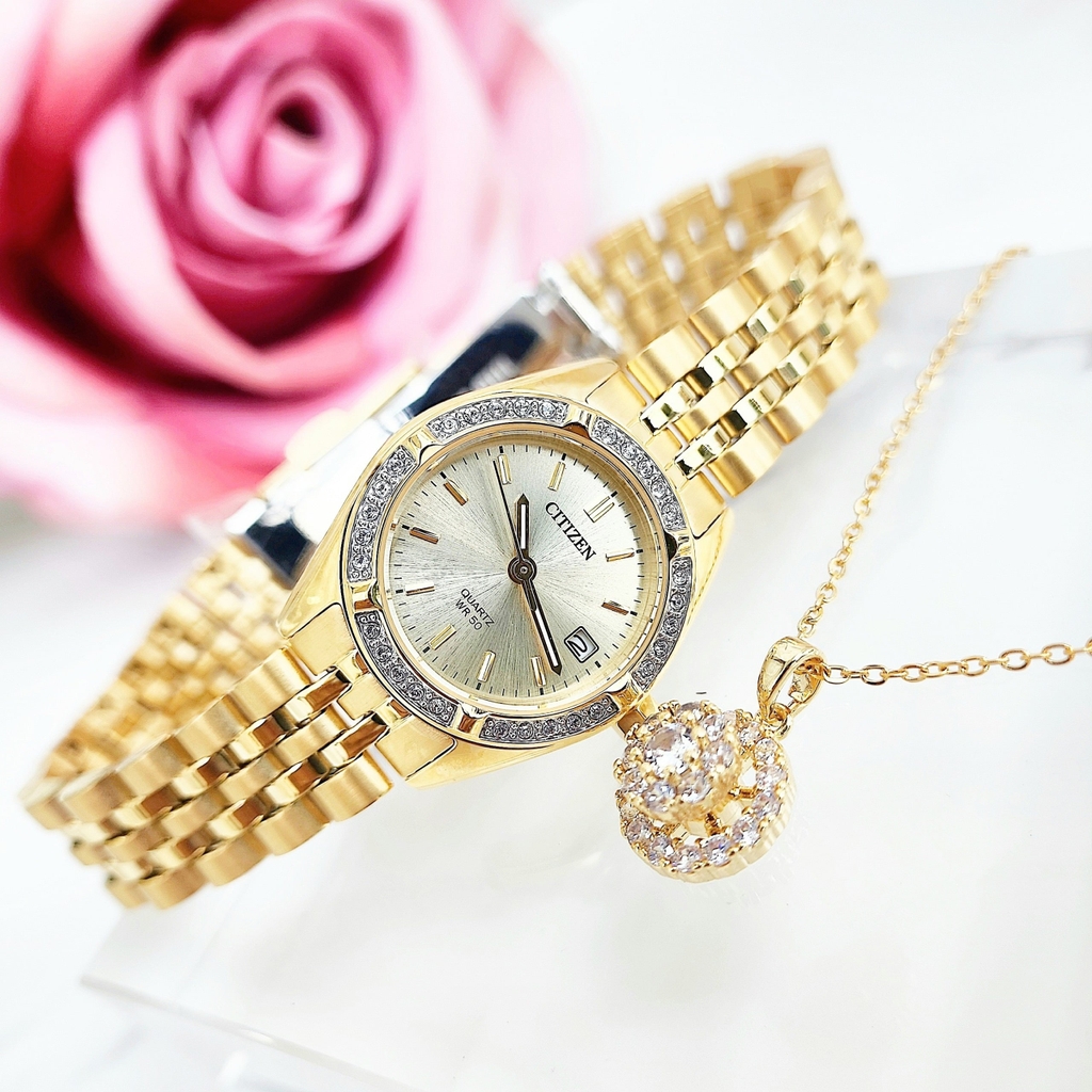 Đồng Hồ Nữ Citizen Quartz EU6062-50P