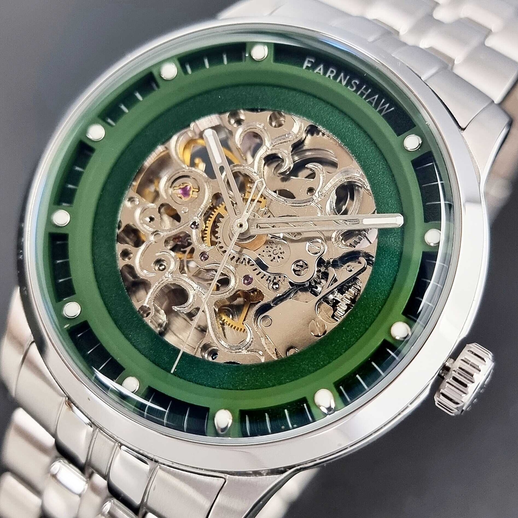 Đồng Hồ Nam Thomas Earnshaw Automatic Open Heart ES-8237-11