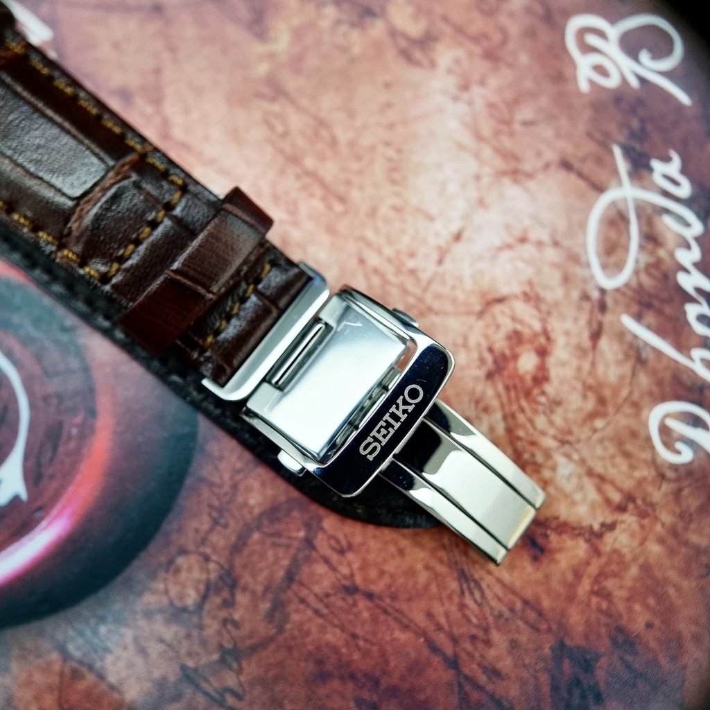 Đồng Hồ Nam Seiko Automatic Presage SRPC99J1 Dây Da Mặt Ngà