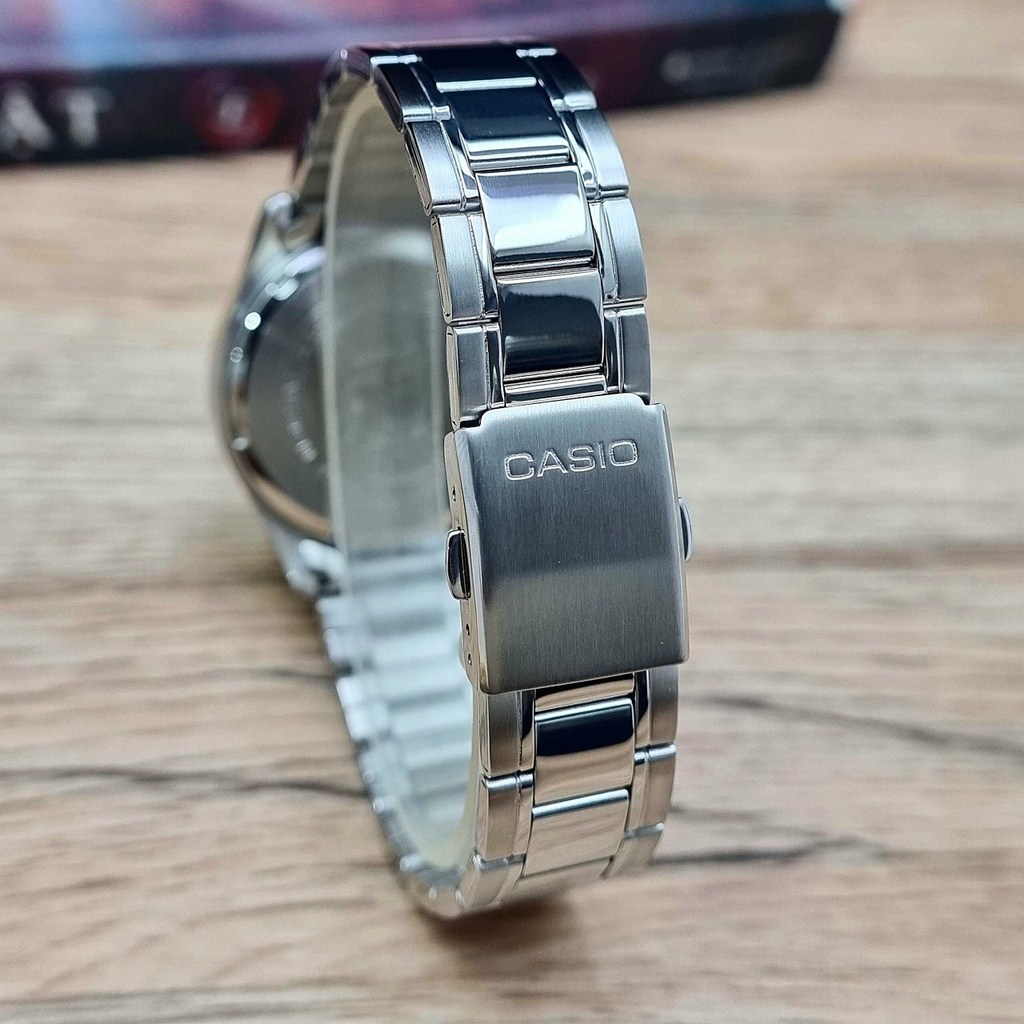 Đồng Hồ Nam Casio MTP-1384D-2AVDF Quartz Dây Da Mặt Xanh