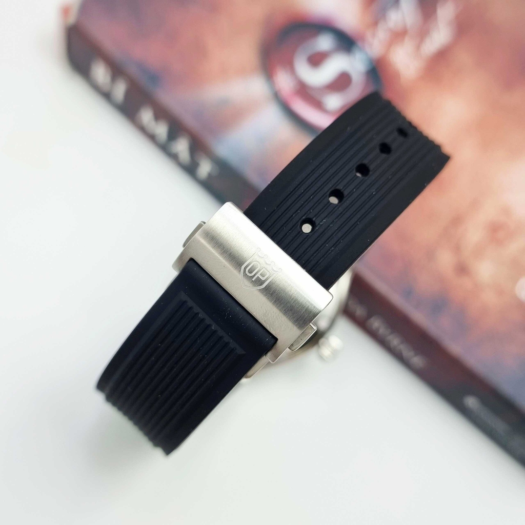 Đồng Hồ Nam Olym Pianus Automatic OP990-45ADGS-GL-X Dây Casu Đen Mặt Xanh Dương