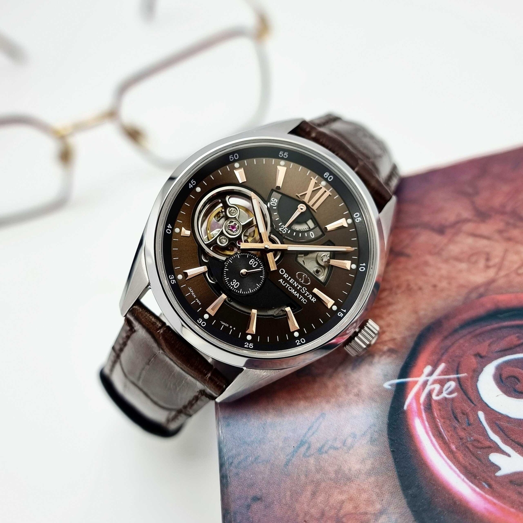 Đồng Hồ Nam Orient Star Automatic Semi Skeleton Joker RE-AV0006Y00B ( RE-AV0006Y00Z ) ( RE-AV0006Y )