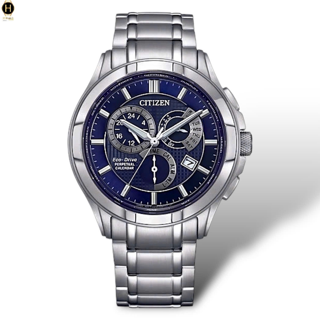 Đồng Hồ Nam Citizen Quartz Eco-Drive Perpetual Calendar BL8160-58L