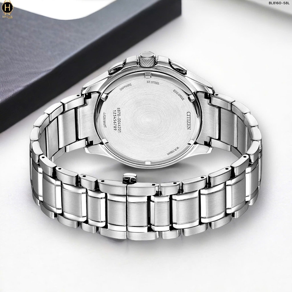 Đồng Hồ Nam Citizen Quartz Eco-Drive Perpetual Calendar BL8160-58L