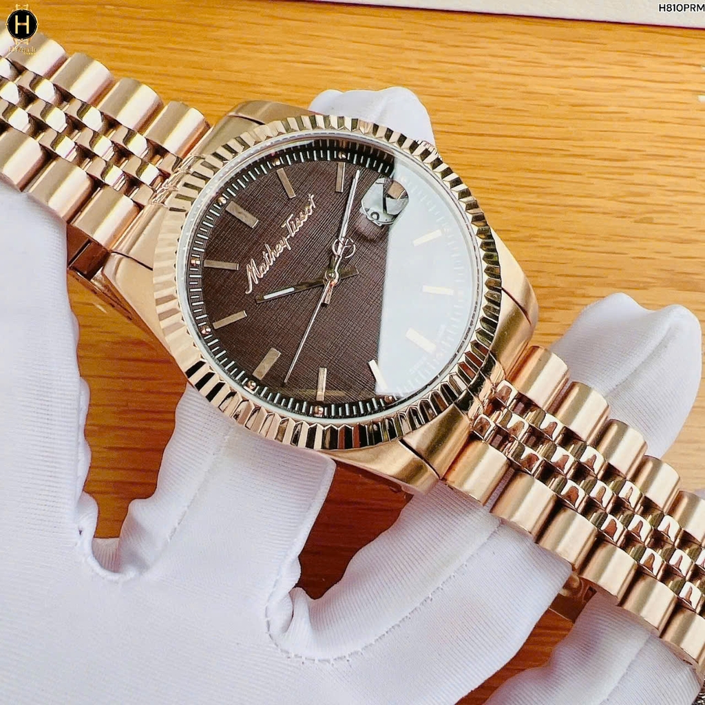 Đồng Hồ Nam Mathey Tissot Quartz Mathy III H810PRM