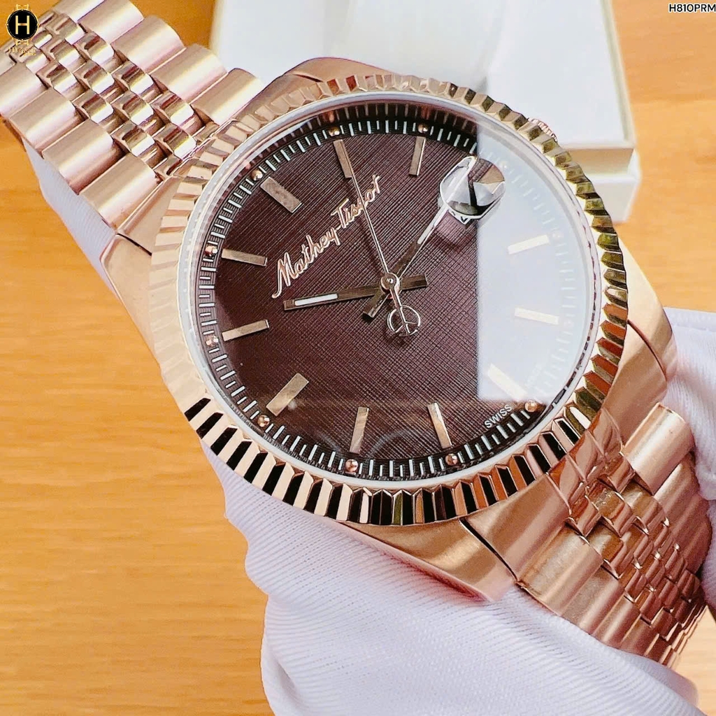 Đồng Hồ Nam Mathey Tissot Quartz Mathy III H810PRM