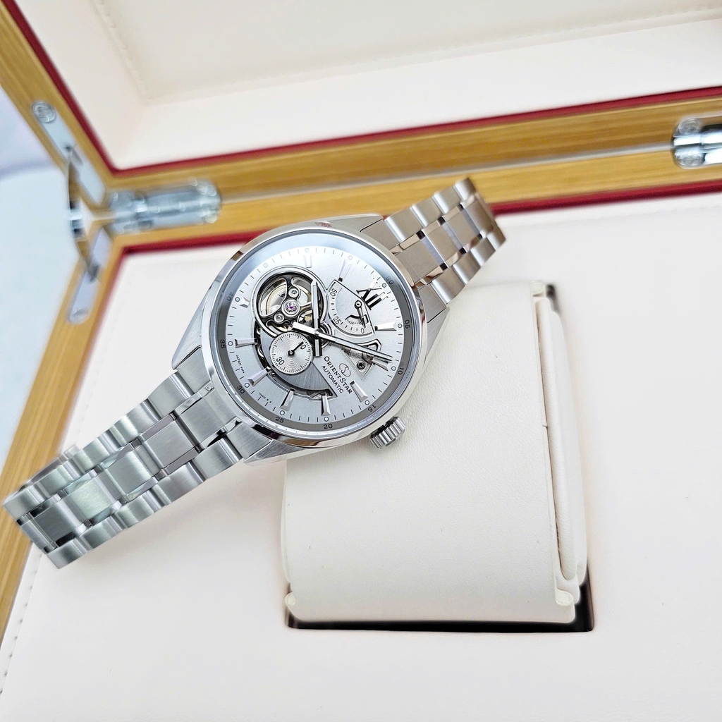 Đồng Hồ Nam Orient Star Automatic White JOKER SKELETON 2024 RK-AV0125S00B ( RK-AV0125S )