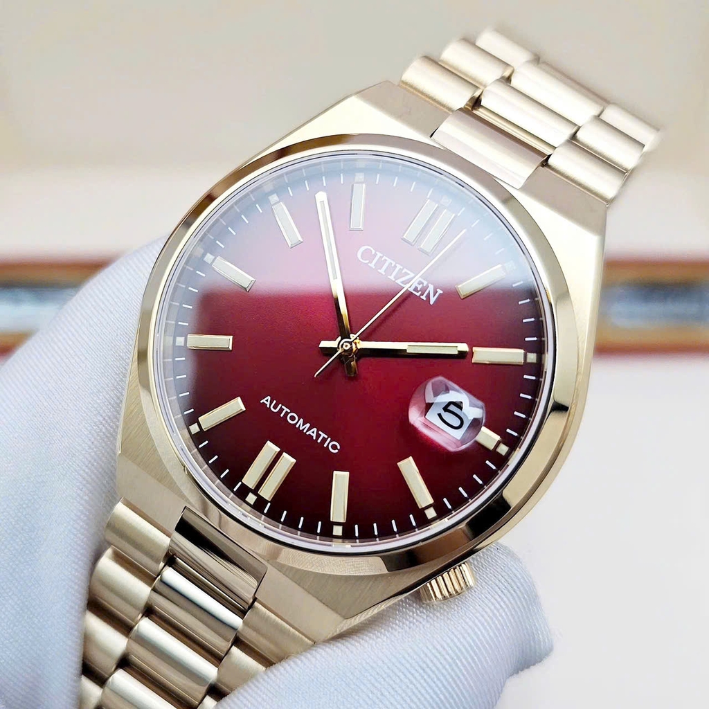 Đồng Hồ Nam Citizen Automatic Tsuyosa Mechanical Rose Red NJ0153-82X ( NJ0153 )
