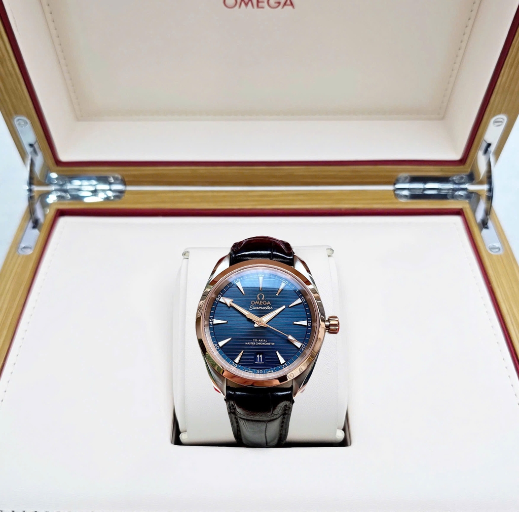 Đồng Hồ Nam Omega Automatic Seamaster Aqua Terra Seamaster Co-Axial Master Chronometer 220.23.38.20.03.001 (22023382003001)