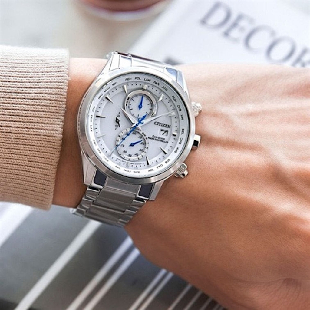 Đồng Hồ Nam Citizen Quartz Eco-Drive Radio Controlled AT8260-85A