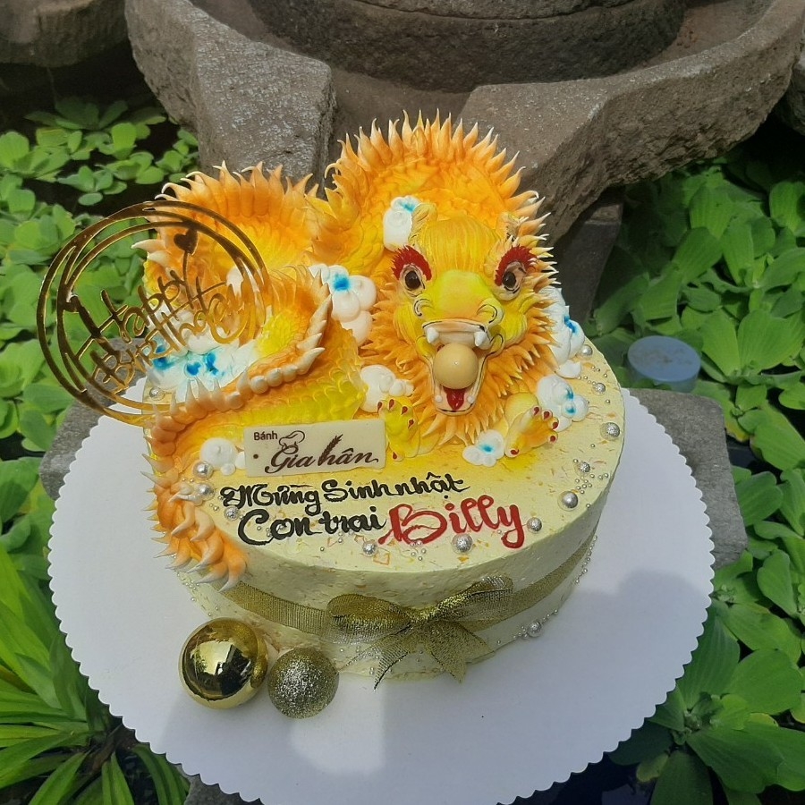 bánh kem hình con rồng