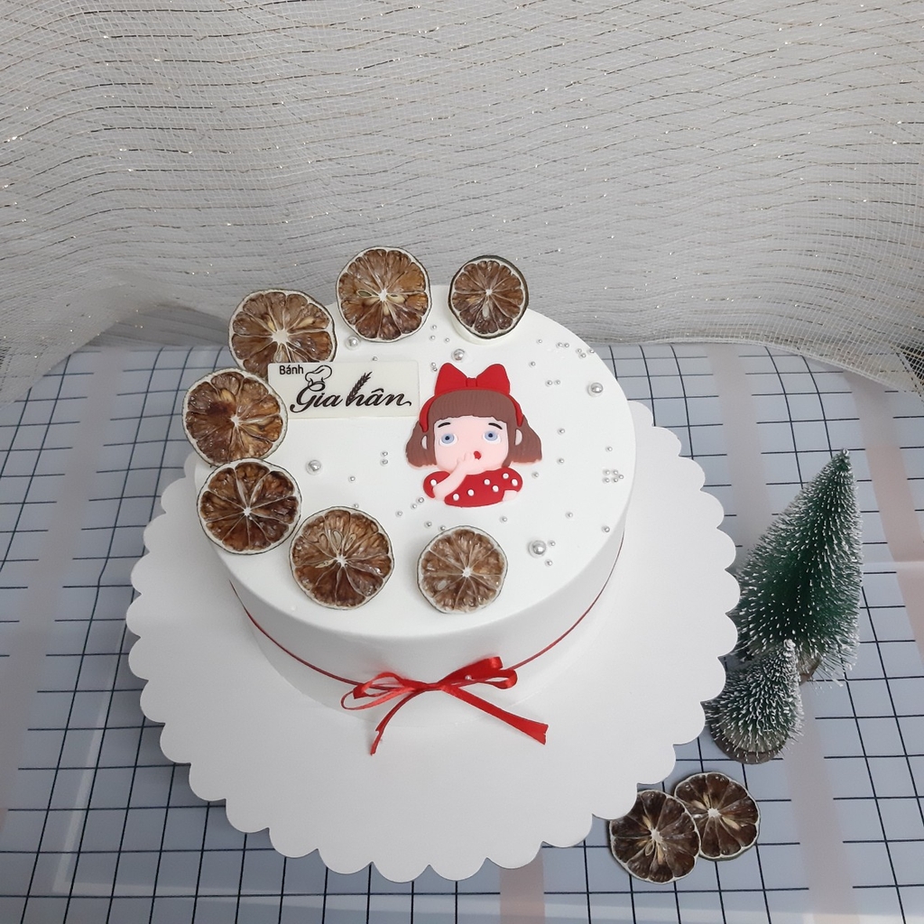 Bánh Sinh Nhật Kem Bơ Pháp Hình Thú Ngộ Nghĩnh BKT80 Grand Castella Bánh Sinh Nhật Kem Bơ Pháp Cao Cấp