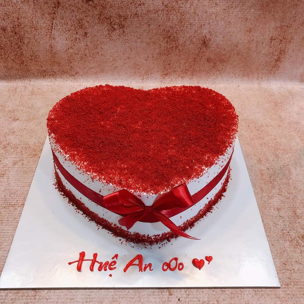 Bánh kem hình trái tim