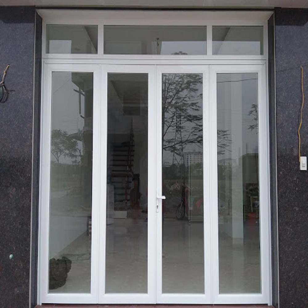 Cửa Nhôm Xingfa Trắng Sửa Bản Lề 4D Mở Quay Cao Cấp