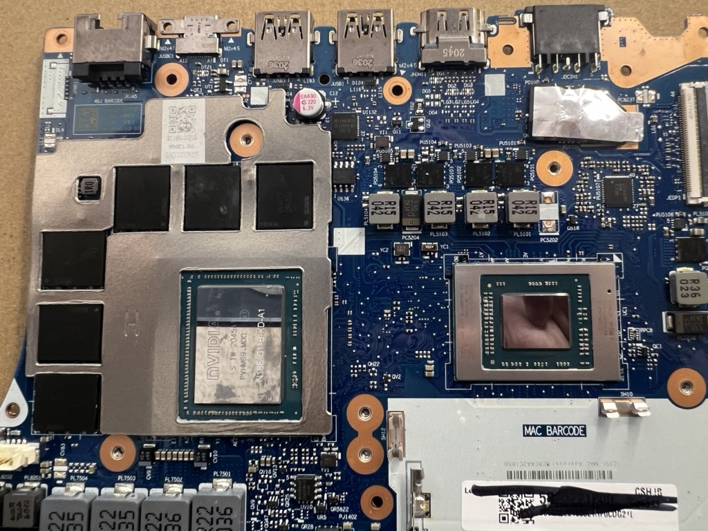 Assemblage écran Complet Lenovo Legion 5 15ARH05 - Occasion, écran + Digitaliseur, état Opérationnel