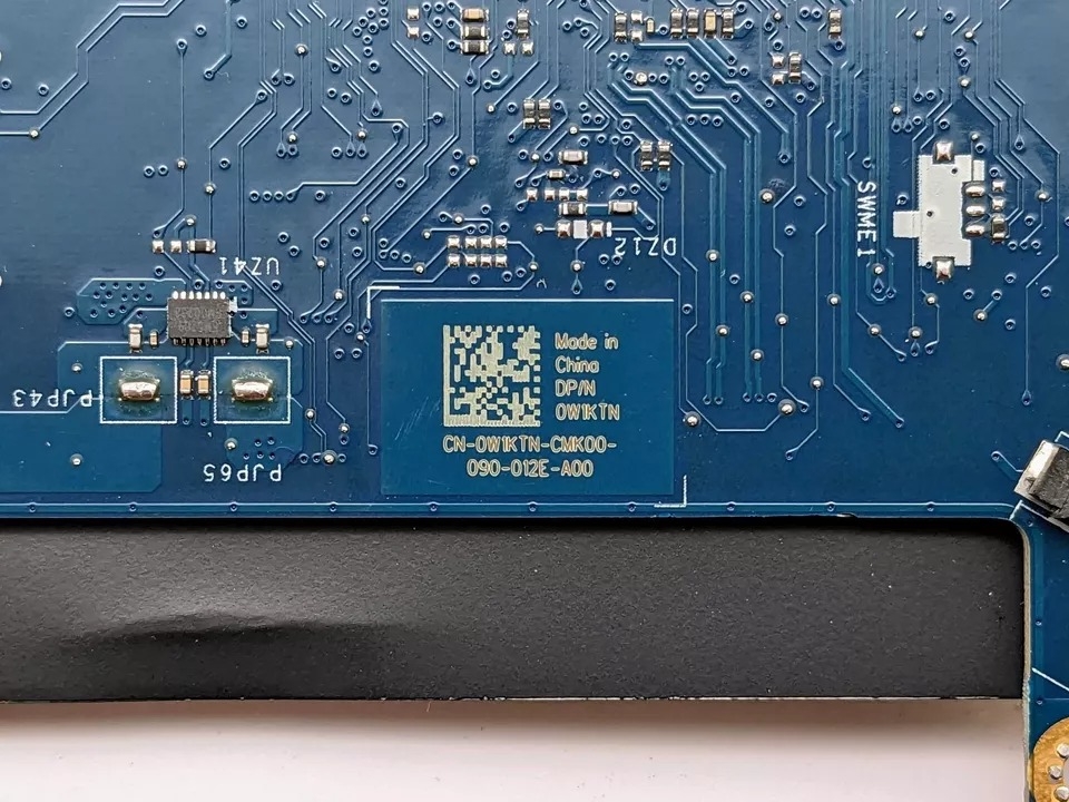 Main dell Precision 7750 FDX70 LA-J181P SRH17 / WM490