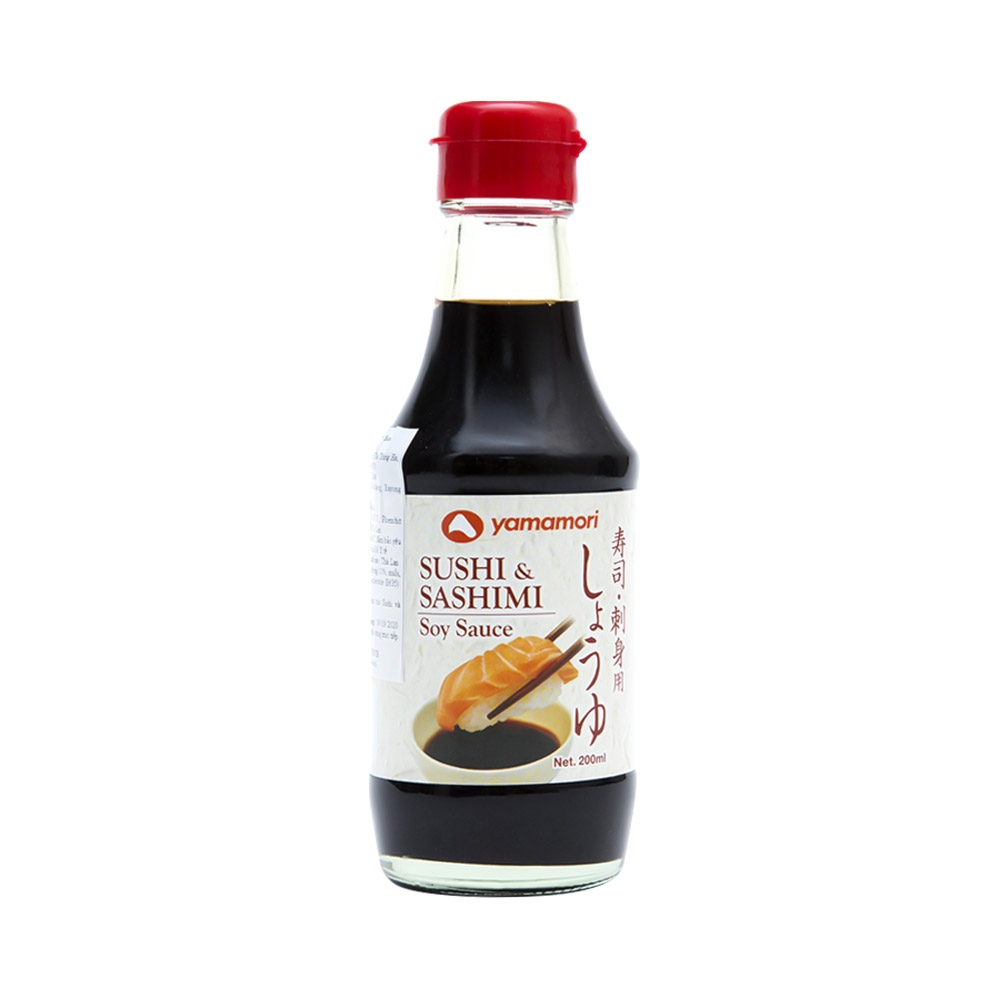 Nước tương nhật Yamamori Sushi và Sashimi 200ml.