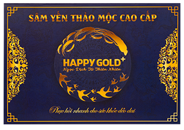 SÂM YẾN THẢO MỘC CAO CẤP HAPPY GOLD 70ML X 6 HŨ