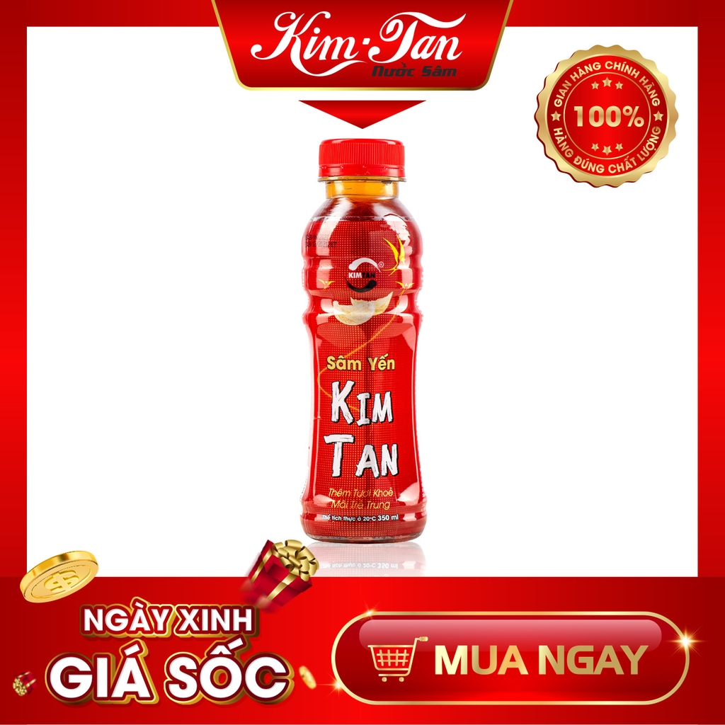 NƯỚC SÂM YẾN KIMTAN - CHAI - 350ML