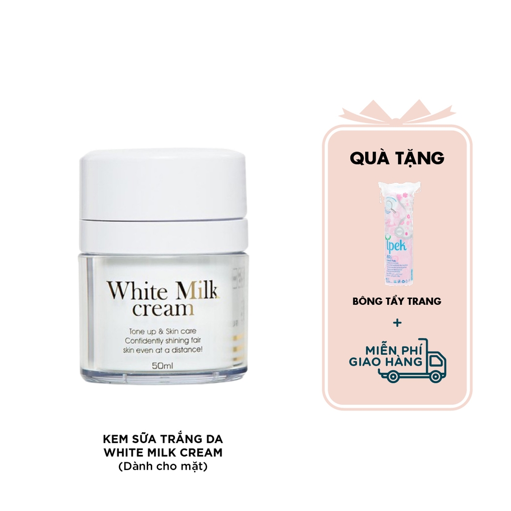 Kem Sữa Trắng Da (Dành Cho Mặt) - White Milk Cream | Mỹ Phẩm Hàn Quốc