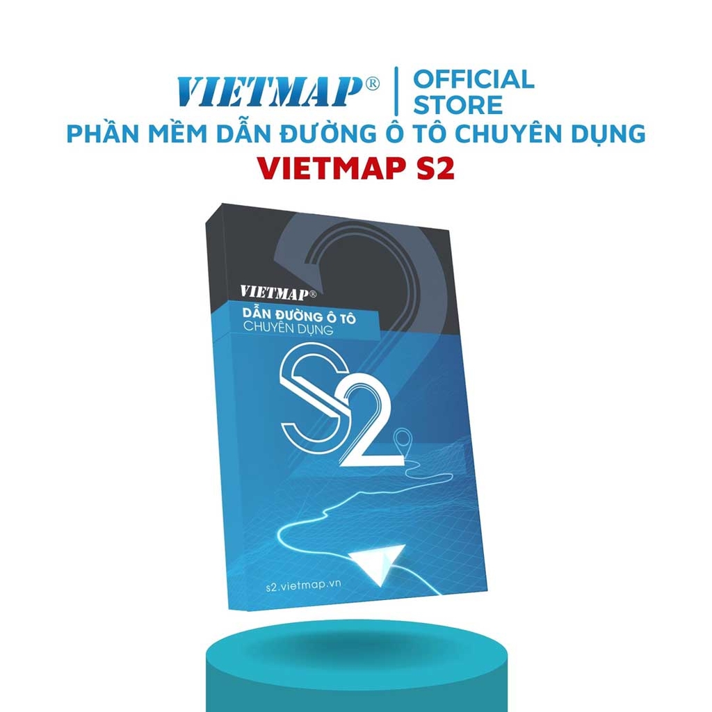 Phần Mềm Dẫn Đường Ô Tô Chuyên Dụng VIETMAP S2 - Key Bản Quyền Vĩnh Viễn