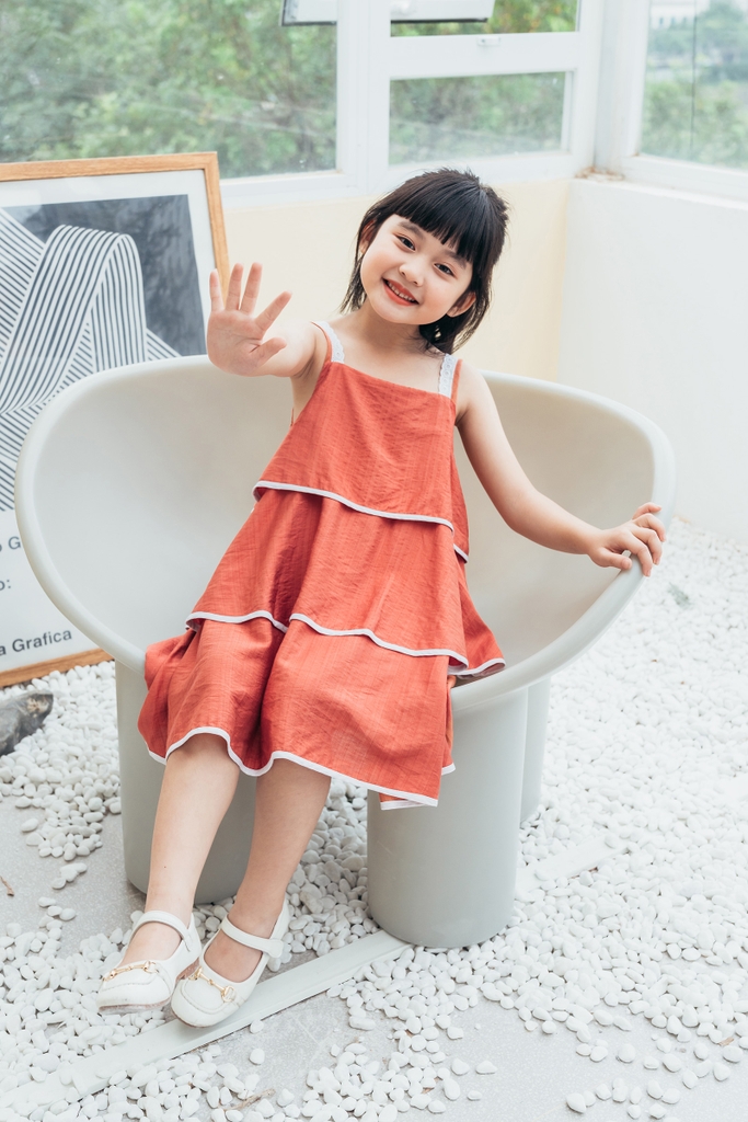 Kelly Dress - Váy đen buộc dây cổ