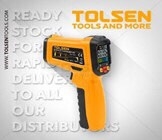 Máy đo nhiệt kế hồng ngoại -50 đến 800C tolsen 35196