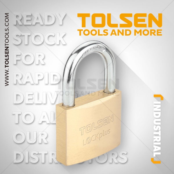 Ổ KHÓA ĐỒNG(CÔNG NGHIỆP) 20mm - 55111 Tolsen