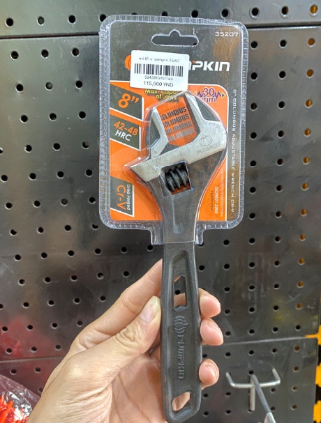 Mỏ lết 8'' Pumpkin - 35207