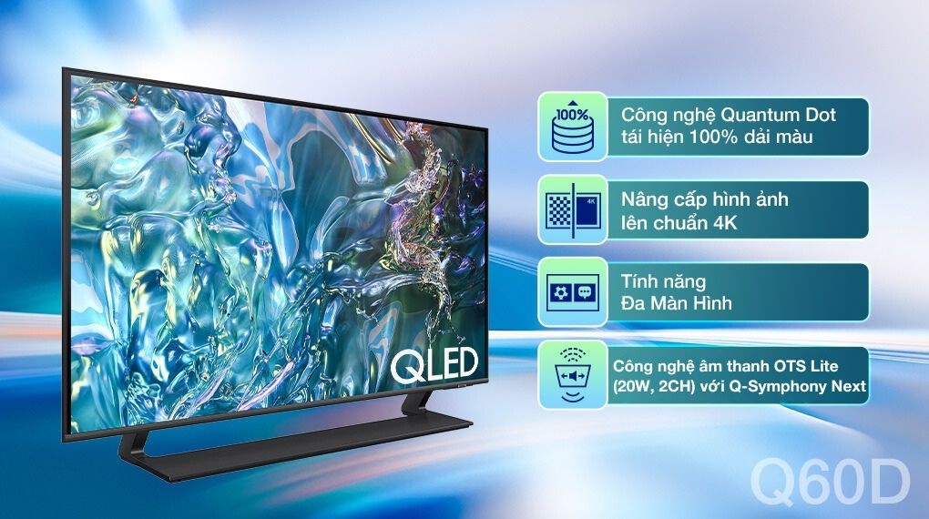 Smart Tivi QLED Samsung 4K 43 inch QA43Q60D