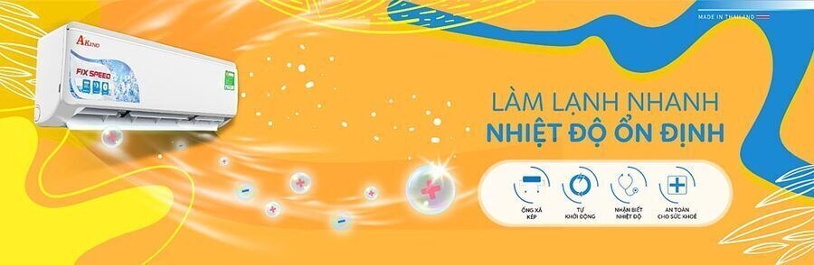 Máy lạnh Akino 1.5 HP AKN-12CFS1FA