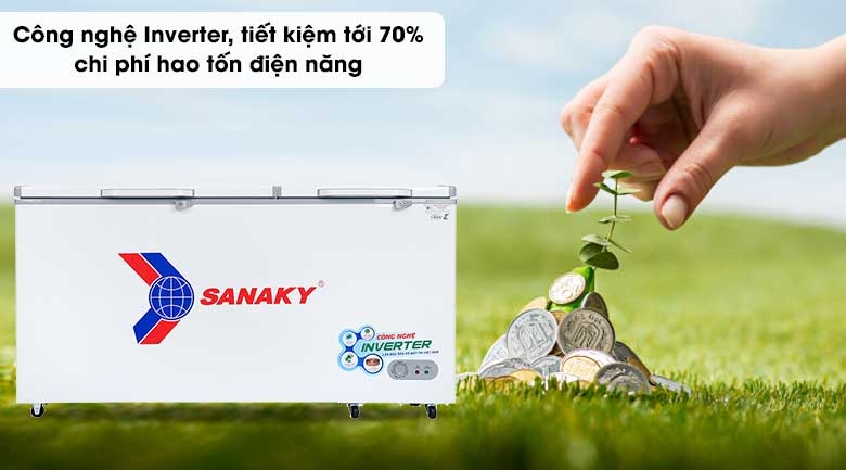 Tủ Đông Sanaky Inverter VH-6699HY3 660/530 Lít