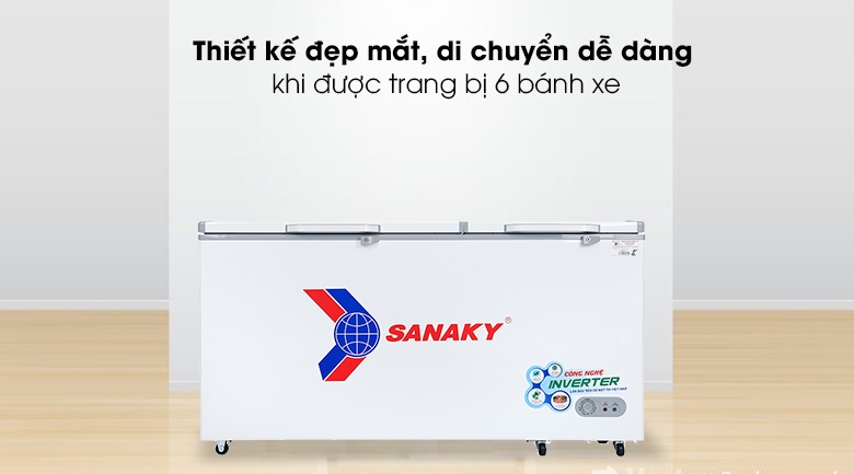 VH-5699W3 Tủ đông mát Inverter 560 lít/365 lít Giá tại kho