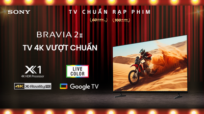 Google Tivi Sony 4K 65 inch K-65S25VM2 Mẫu mới