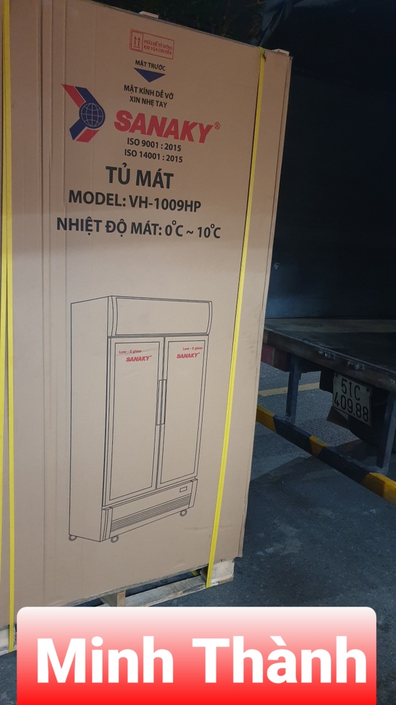 Tủ Mát Sanaky 1000 Lít VH 1009HP - Kính chống động sương