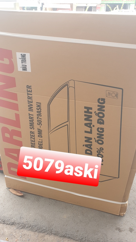 Tủ Đông Darling Smart Inverter kính lùa cong DMF-5079ASKI