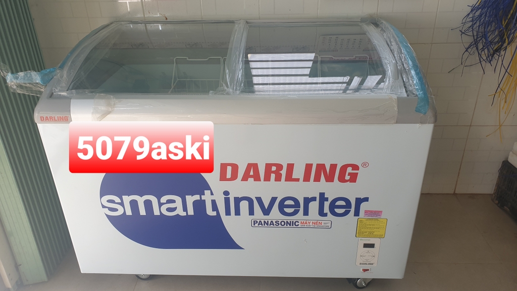 Tủ Đông Darling Smart Inverter kính lùa cong DMF-5079ASKI