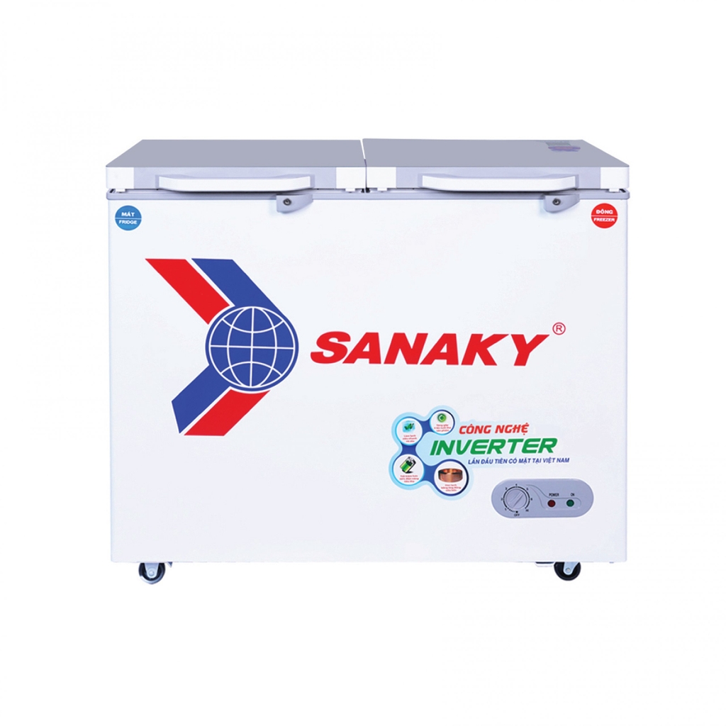 Tủ Sanaky Inverter VH-2599W4K 250 lít/195 lít