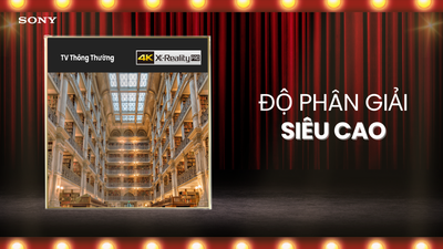 Google Tivi Sony 4K 65 inch K-65S25VM2 Mẫu mới