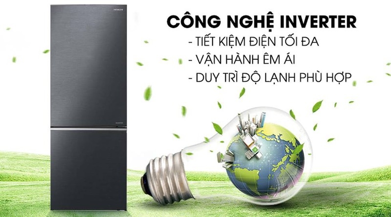 Tủ lạnh Hitachi Inverter 275 lít R-B330PGV8 (BBK) Giá tại kho